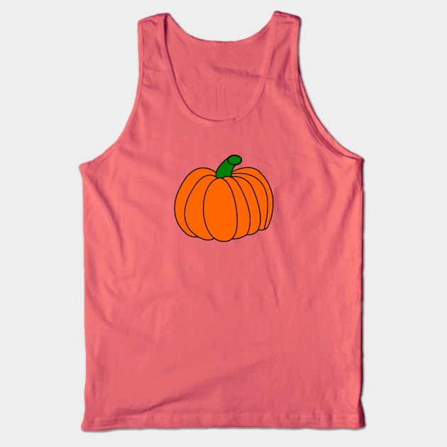 Pumpkin Tank Top by traditionation